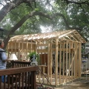 backyard shed construction