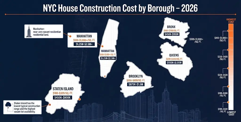 NYC House Construction Cost